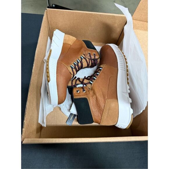 New Sorel Max Hill Lite Mid Plus Waterproof Sneaker Boots 8.5 - Picture 1 of 7